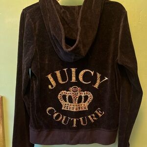Juicy Couture Velour Hooded Jacket